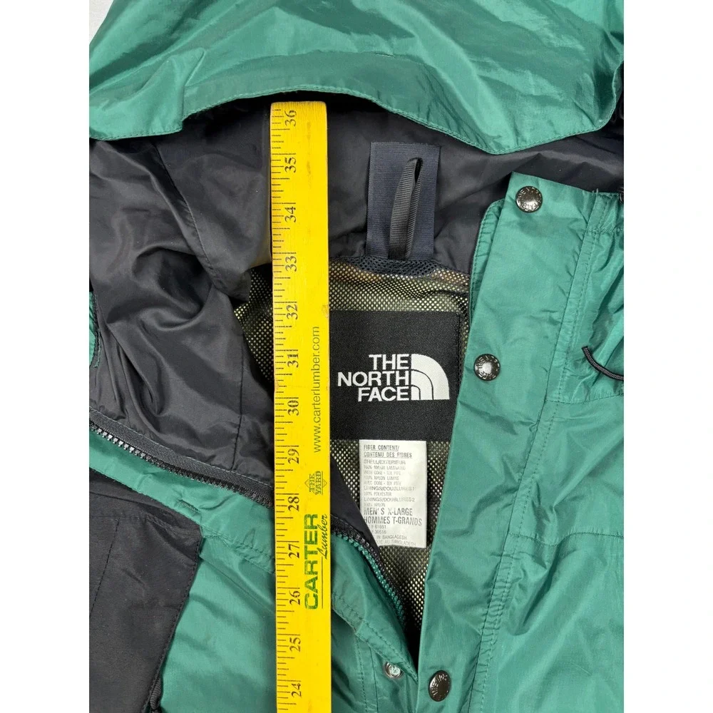 Vintage The North Face Mountain Light Jacket Mens XL‎ Green Gore-Tex 90s Shell